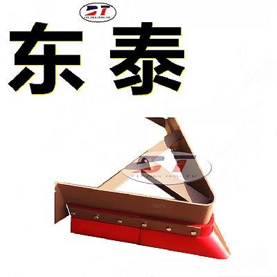 聚氨酯犁煤器刮板,雙側(cè)副犁刀,直板型高分子耐磨襯板